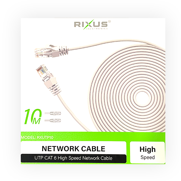 Câble ethernet - RJ45 - 10 mètres - CAT 6 UTP