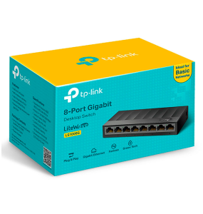 TP-Link 8 ports Gigabit - Switch RJ45 - 10/100/1000 Mpbs