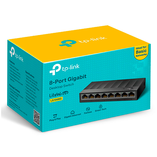 TP-Link 8 ports Gigabit - Switch RJ45 - 10/100/1000 Mpbs