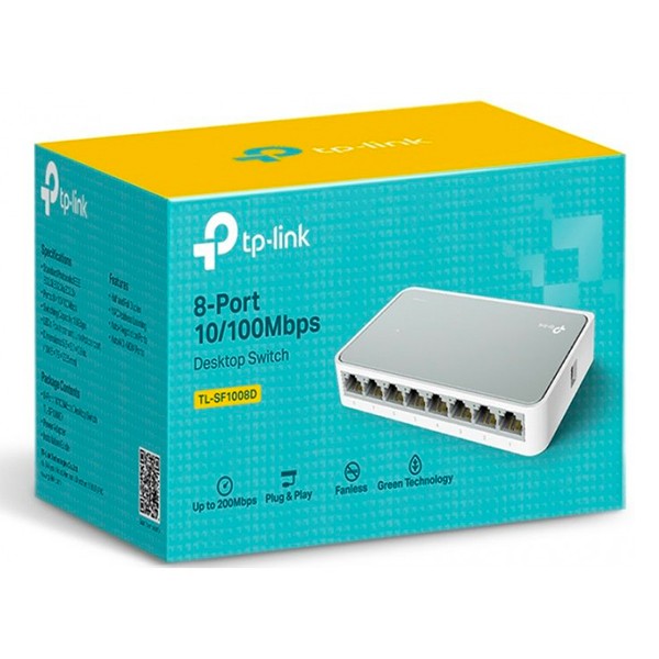 TP-Link 8 ports Gigabit - Switch RJ45 - 10/100 Mpbs